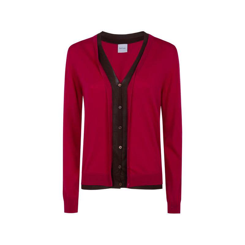 Paul Smith 保罗·史密斯 女士 SS26 开衫 Paul Smith 红色毛线衫