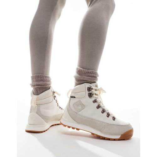 The North Face 女士 靴子 Back-To-Berkeley IV 防水米白登山靴