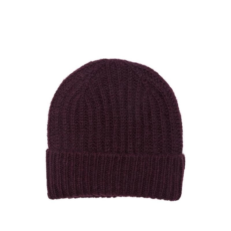 Closed 女士 FW25 帽子 酒红色帽子