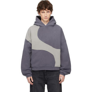 男士 连帽衫 卫衣 Wave 灰色 ERL