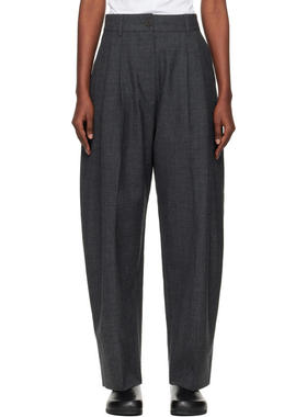 Studio Nicholson 女士 长裤 灰色 Acuna Heritage Wool