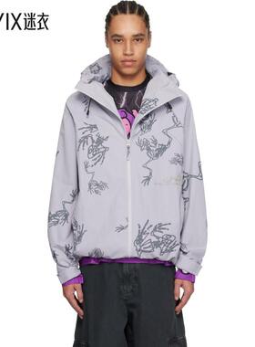 Perks And Mini 男款灰色 Dem Bones Light Weight 夹克 迷衣时尚