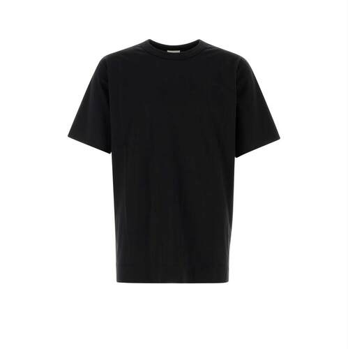 Dries Van Noten 德赖斯·范诺顿 男士 T恤 Heer 黑色棉质宽松款