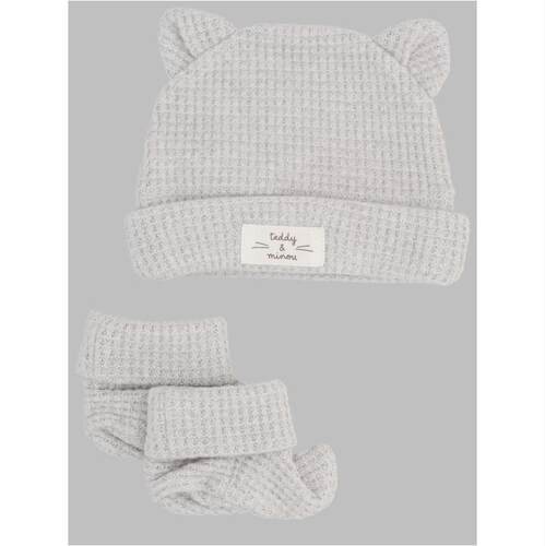 TEDDY  MINOU 婴儿 FW25 服装 CAPPELLO + SCARPINA 套装童装