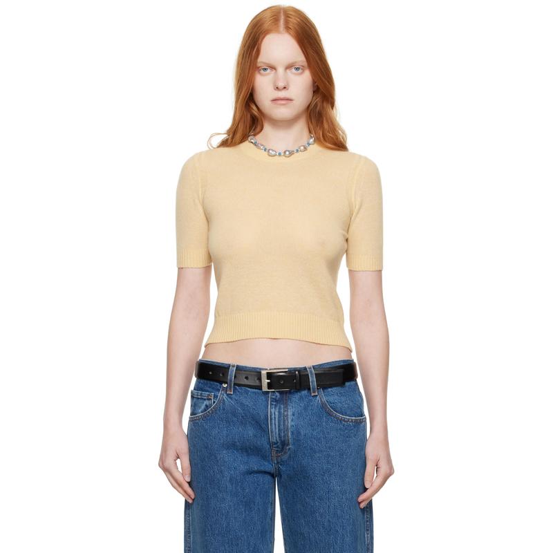 Guest In Residence 女士 T恤 黄色 Sweater T 恤