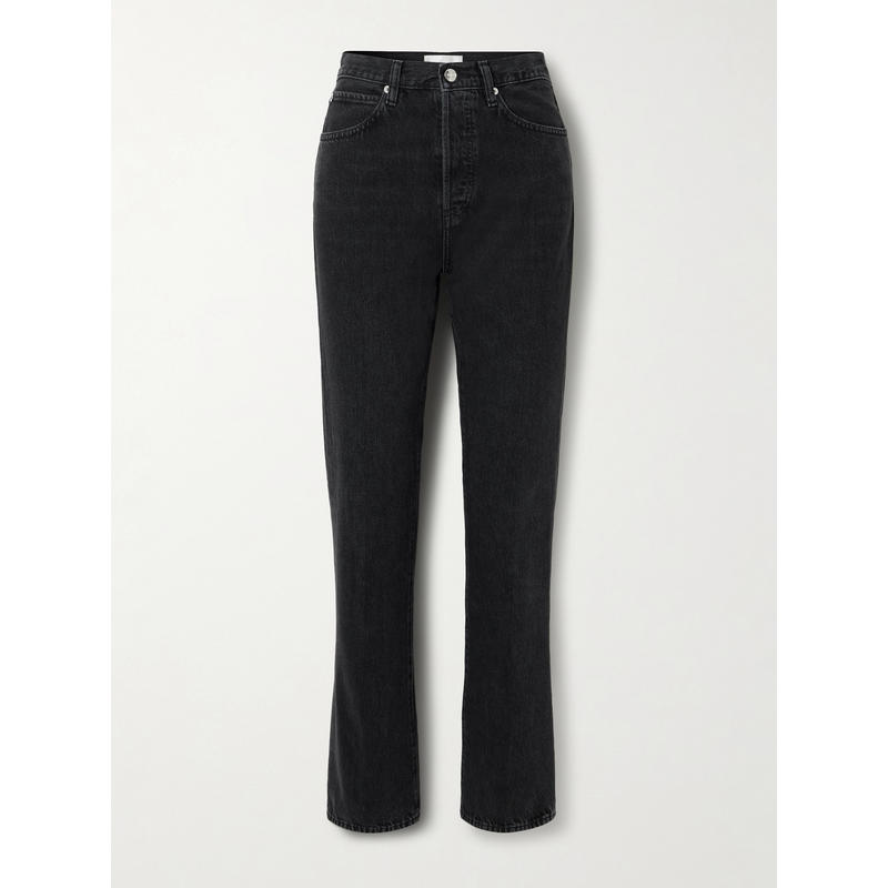 FRAME 女士 牛仔长裤 Vertical 高腰小喇叭牛仔裤