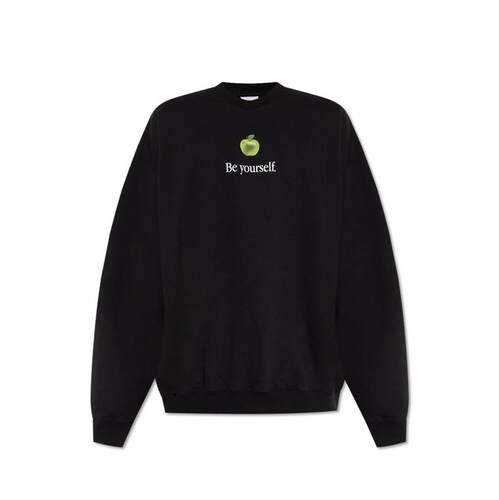 Vetements 维特萌 中性（成人） FW25 卫衣 Be Yourself 印花圆领