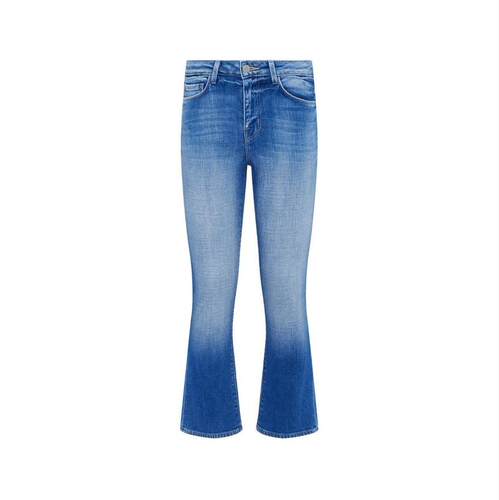 L'agence 女士 SS24 牛仔长裤 Tati 高腰九分喇叭牛仔裤