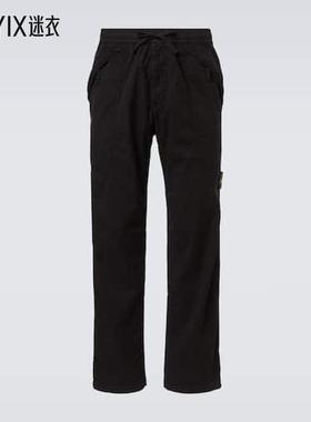 Stone Island石头岛 男款Compass 棉混纺斜纹布长裤 迷衣时尚