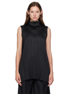 Pleats Please Issey Miyake 女士 上衣 黑色 Lamp Shade 上装