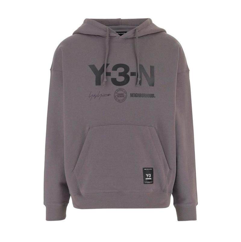 Y-3 男士 CO 卫衣 X Neighborhood 图案连帽衫