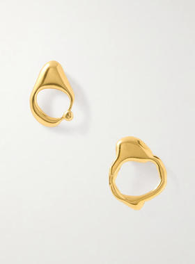 YSSO 女士 耳环 Droplet Mist 镀金耳环