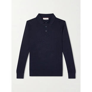 POLO衫 Brunello 男士 布鲁内洛·库奇内利 真丝棉混纺 Cucinelli