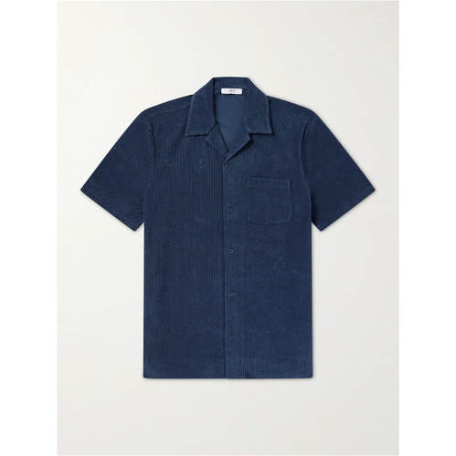 MR P. 男士 FW26 衬衫 Camp-Collar 棉质厚绒布