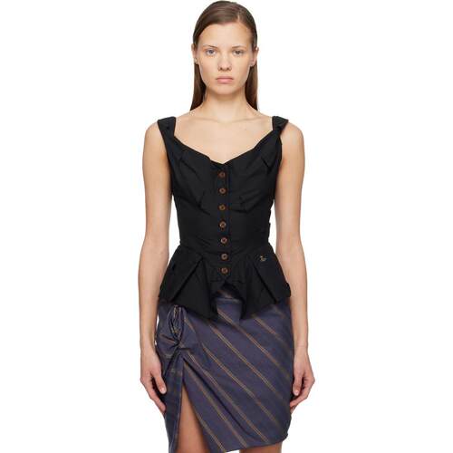 Vivienne Westwood 西太后 女士 FW25 背心 黑色 Monday 马甲