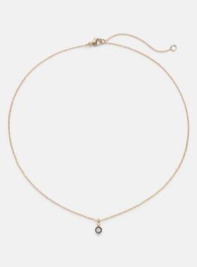 STONE AND STRAND 女士 项链/吊坠 The 10kt 魅影金色钻石短项链