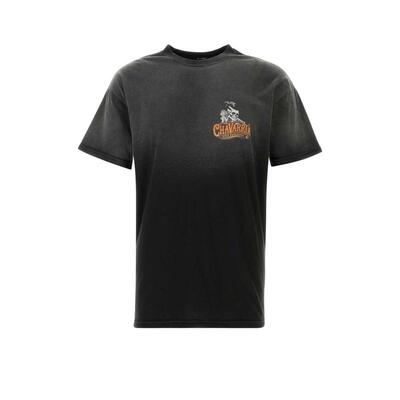 Willy Chavarria 男士 FW25 T恤 石板色棉质T恤