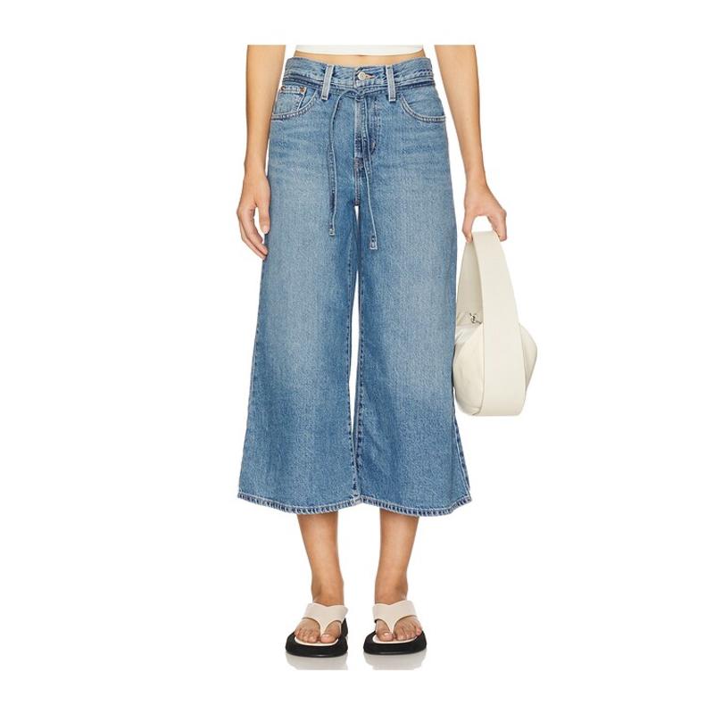 Levi's 女士 牛仔长裤 蓝色 XL Culotte 牛仔裤