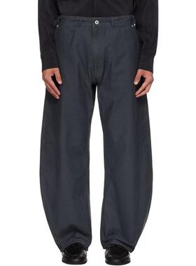 COOR 男士 长裤 灰色 Washed Curved Cyclist 长裤