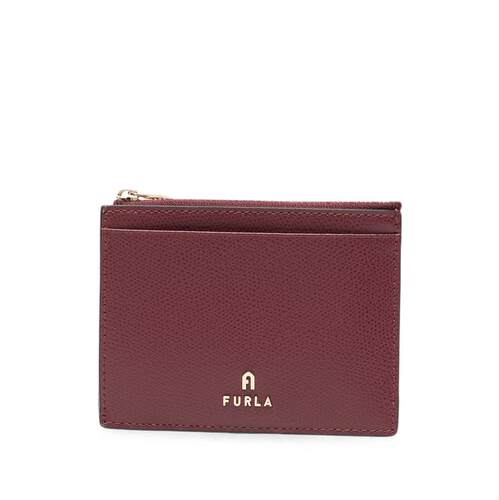 Furla 芙拉 女士 FW26 卡包 红色皮革卡套