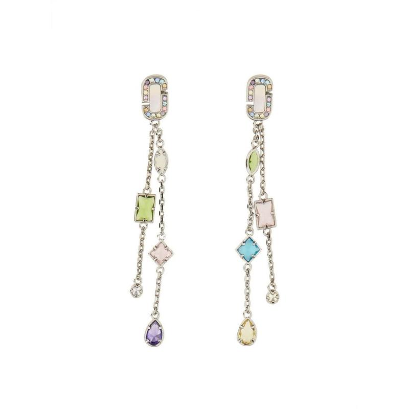 Marc Jacobs 女士 FW25 耳环 J Marc Luxe Gem Linear 耳環