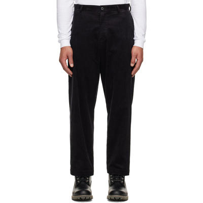 NEIGHBORHOOD 男士 牛仔长裤 黑色 Corduroy Plain 长裤