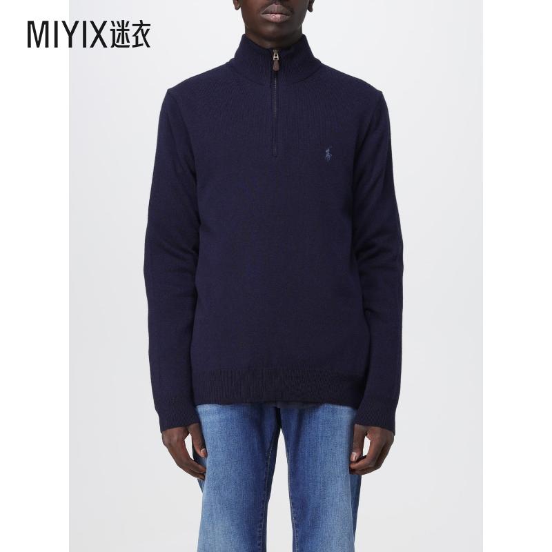 Polo Ralph Lauren拉夫劳伦 男士 徽标拉链毛衣 迷衣时尚