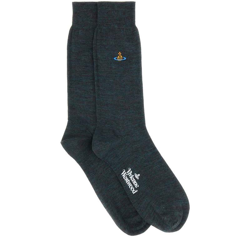 Vivienne Westwood 女士 FW25 袜子 標誌刺繡針織襪