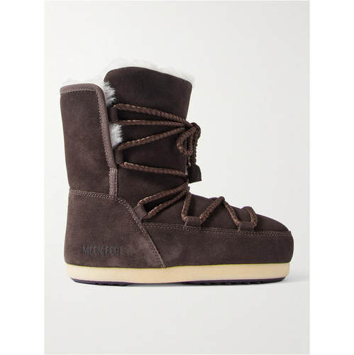 Moon Boot 月亮靴 女士 SS26 雪地靴 EVX 皮毛内里绒面革