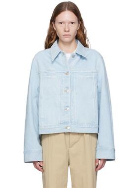 Studio Nicholson 女士 FW25 夹克 蓝色 Petar 牛仔