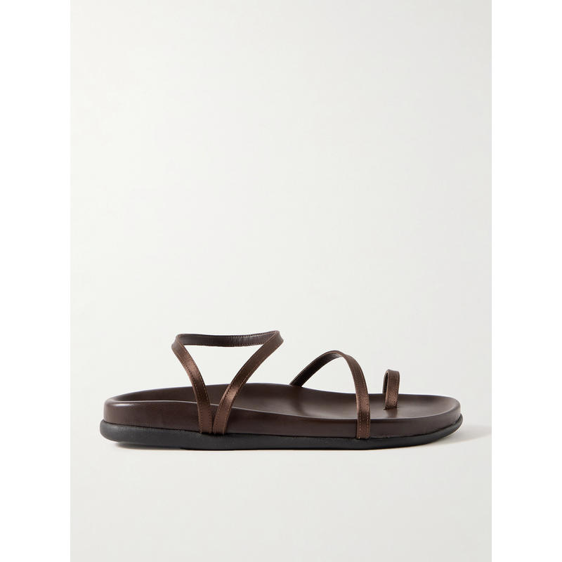 Ancient Greek Sandals 女士 春夏新品 凉拖 Eleftheria 绸缎凉鞋