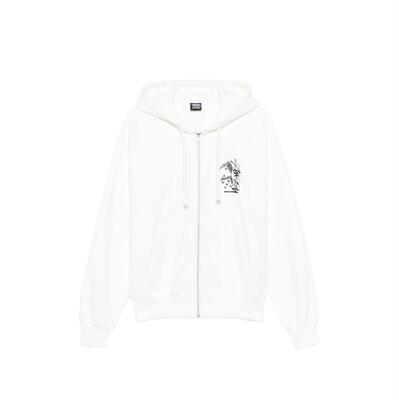 STUSSY 斯图西 男士 FW26 卫衣 白色棉质毛衣
