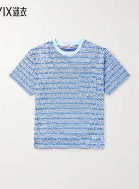 【秋冬新品】Bode 男款Lyric 条纹棉提花T恤 迷衣时尚