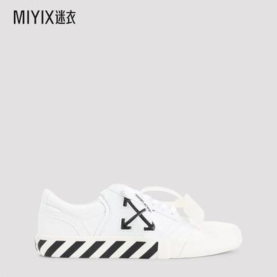 [秋冬新品]Off-White 男款VULC UNDERCUT 白色黑色棉运动鞋 迷衣