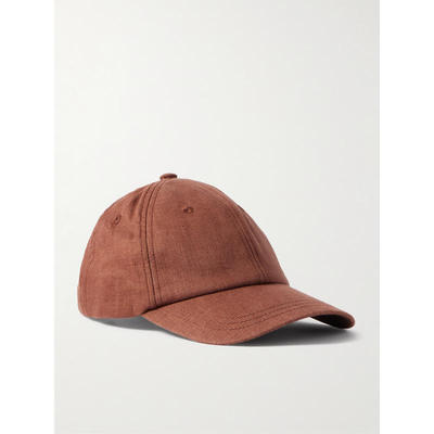 Frescobol Carioca 男士 SS26 棒球帽 Fernando 亚麻布