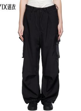 Y-3山本耀司 女款黑色 Sport Uniform Multi 工装裤 迷衣时尚