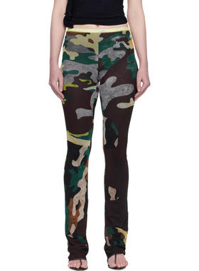 Ottolinger 女士 长裤 多色 Camo Mesh 长裤