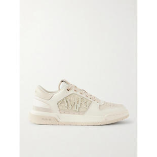 运动鞋 Two Tone Amiri 款 男士 经典 低帮穿孔皮质网纱 埃米尔