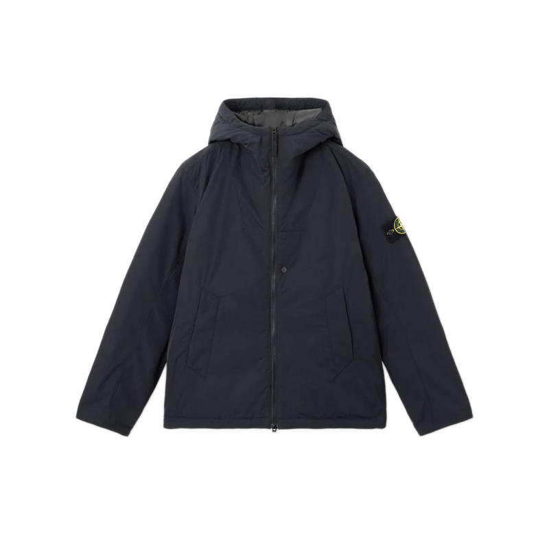 Stone Island 男士 FW25 夹克 標誌貼片連帽夾克