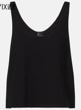 LESET 女款Ari crêpe 短款背心上衣 迷衣时尚