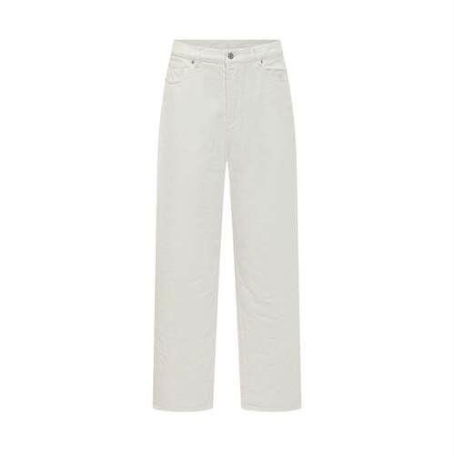 Drôle de Monsieur 男士 SS26 牛仔长裤 滑稽的直筒牛仔裤先生