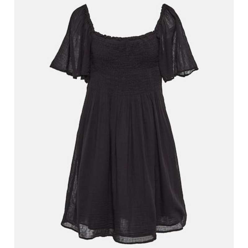 Tom Ford 女士 短款连衣裙 Esme 棉质薄纱迷你连衣裙