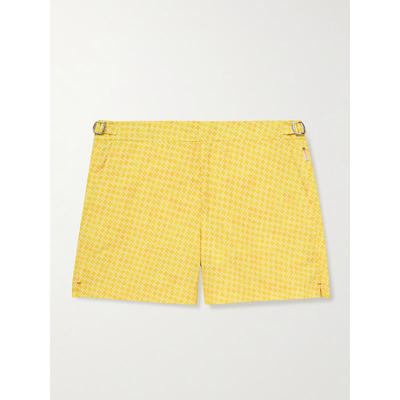 Orlebar Brown 男士 FW25 泳裤 Setter 修身中长印花再生泳裤