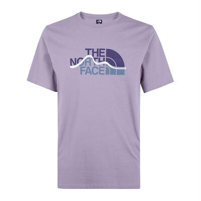 The North Face 北面 中性（成人） T恤 北面Logo印花常规版型