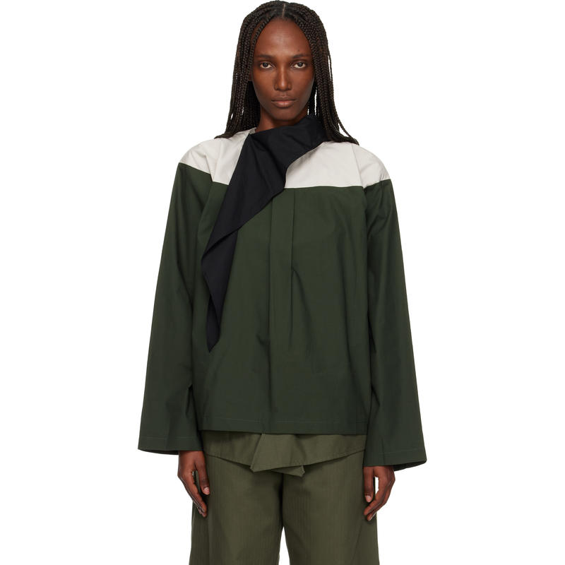 SC103 女士 上衣 绿色 Compass 上装