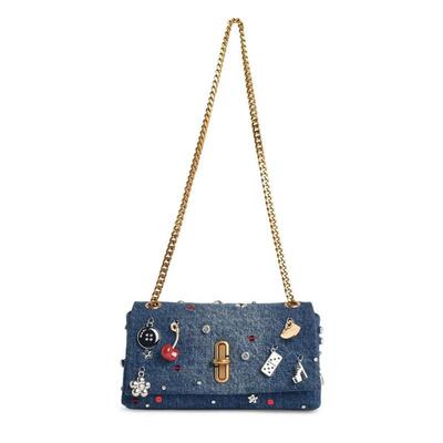 Marc Jacobs 女士 SS26 单肩包 迷你 The Trinket 牛仔斜背包