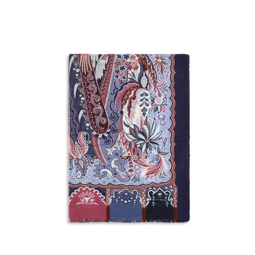 Etro 艾绰 男士 FW26 围巾 Orfeo 莫代尔
