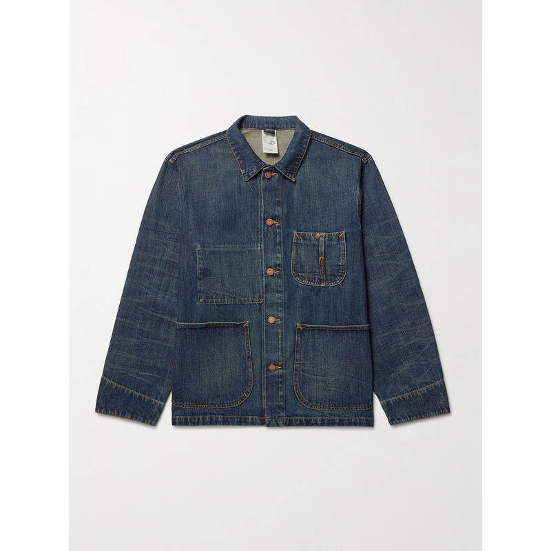 Nudie Jeans 男士 SS26 夹克 Howie Chore 牛仔夹克