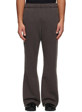Les Tien 男士 运动长裤 灰色 Heavyweight Bell Bottom 运动裤