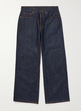 Nudie Jeans 男士 SS26 牛仔长裤 Loud Larry 阔腿有机牛仔裤